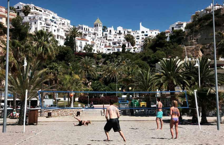 Hotel Bajamar Ancladero Playa نيرخا المظهر الخارجي الصورة